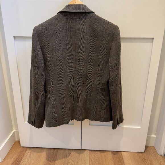 Vintage Talbots Brown Wool Blazer – Size 4 - Picture 6 of 9